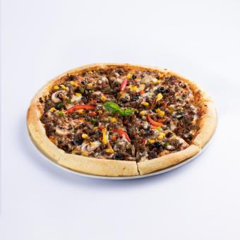 پیتزا تاکو(گوشت و قارچ)